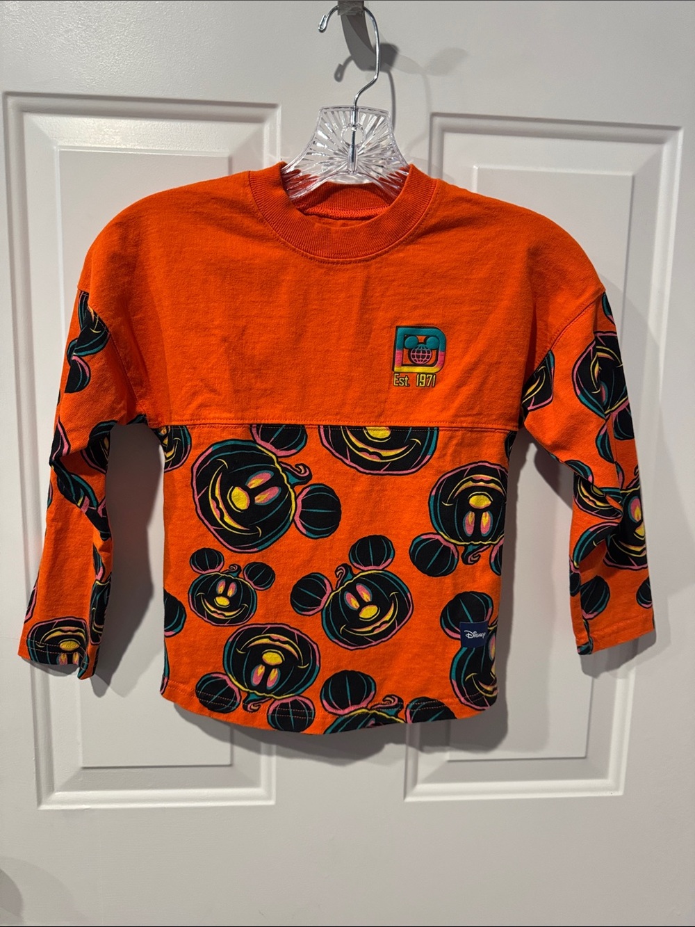 Kids Disney World Halloween Spirit Jersey~4/XS